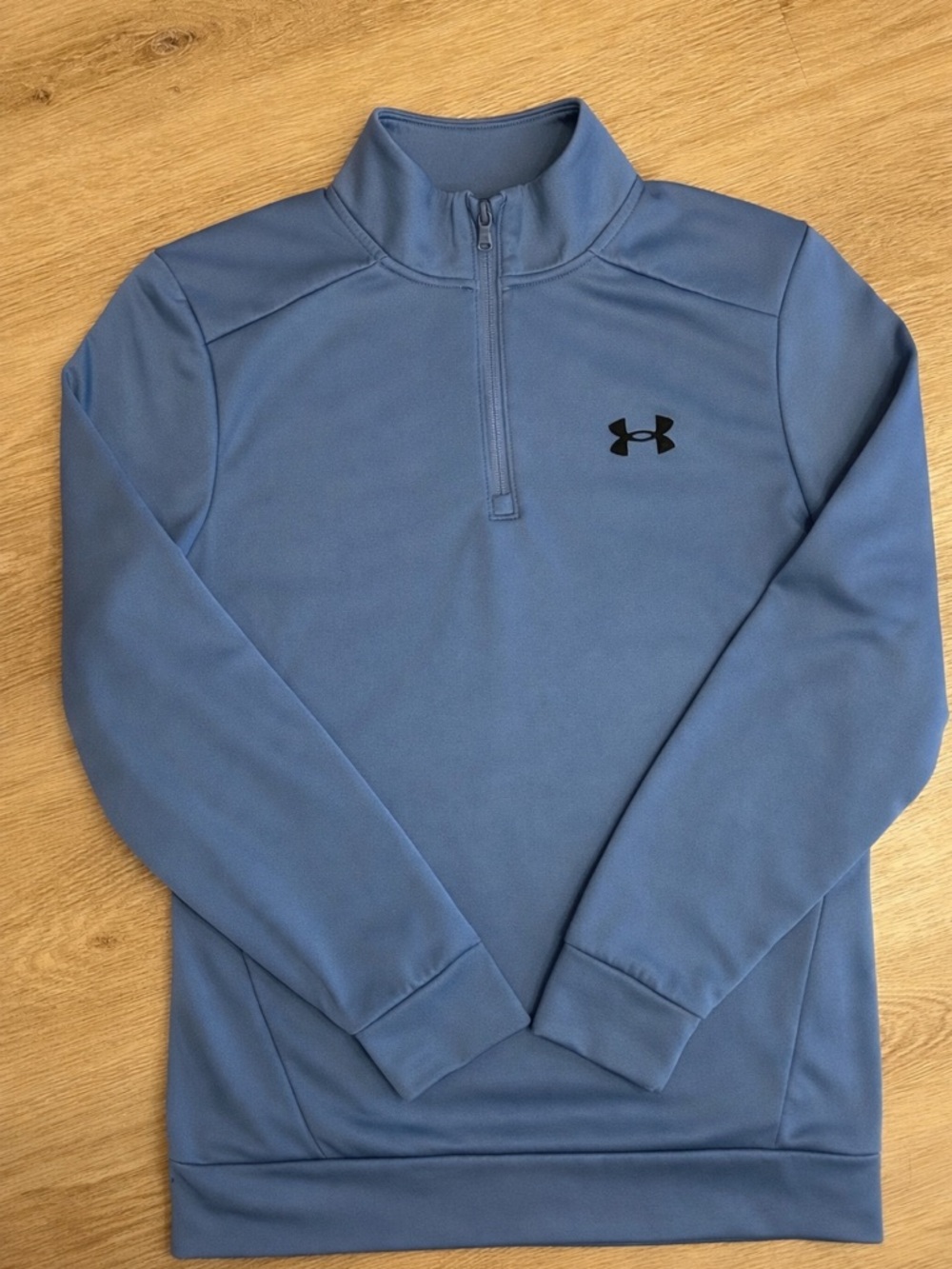 Under Armour Men’s Light Blue Half-Zip Performance Top
